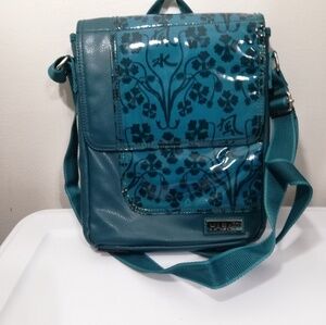 Hadaki Slim Crossbody purse Teal